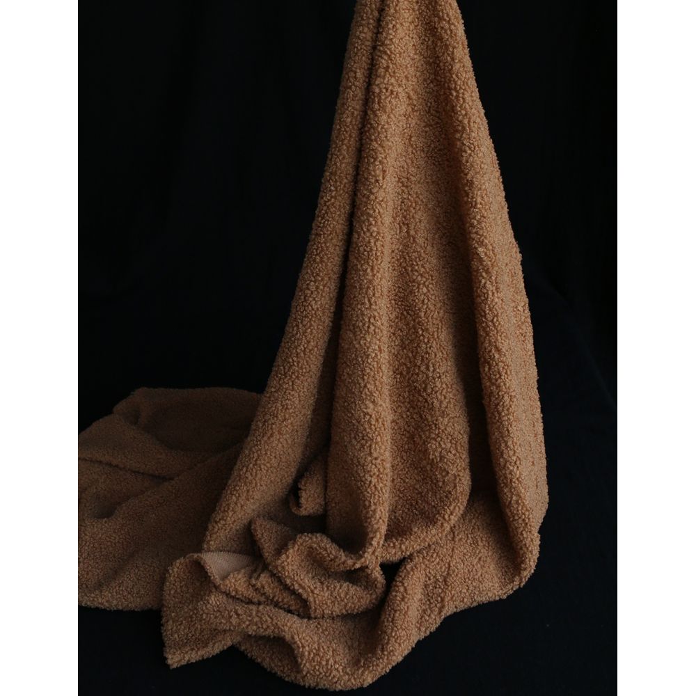 Dolly - Teddy / moumoute sherpa bouclettes camel