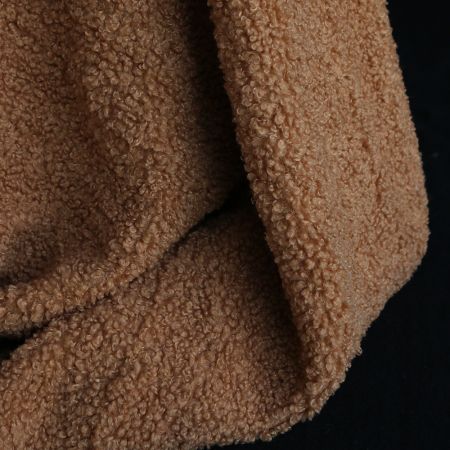 Dolly - Teddy / moumoute sherpa bouclettes camel Dolly - Teddy / moumoute sherpa bouclettes camel