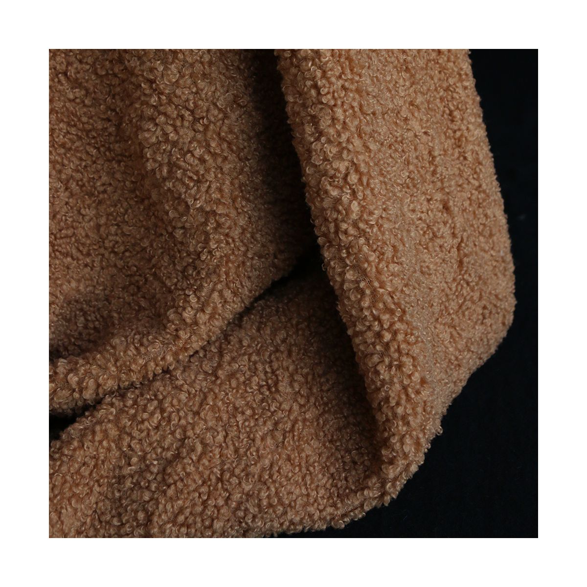 Dolly - Teddy / moumoute sherpa bouclettes camel Dolly - Teddy / moumoute sherpa bouclettes camel