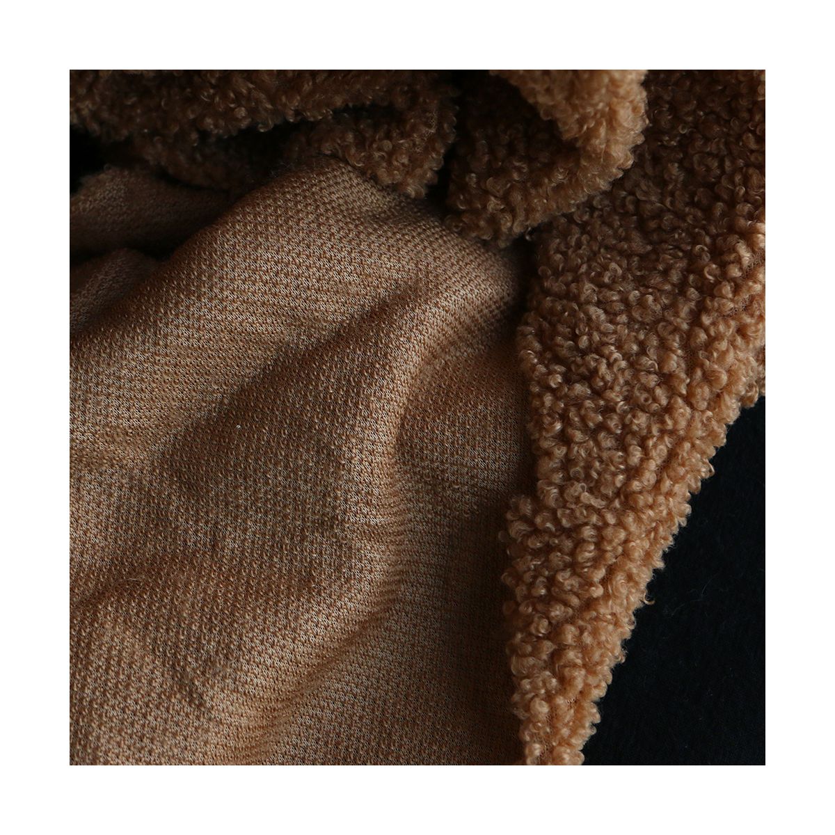 Dolly - Teddy / moumoute sherpa bouclettes camel Dolly - Teddy / moumoute sherpa bouclettes camel