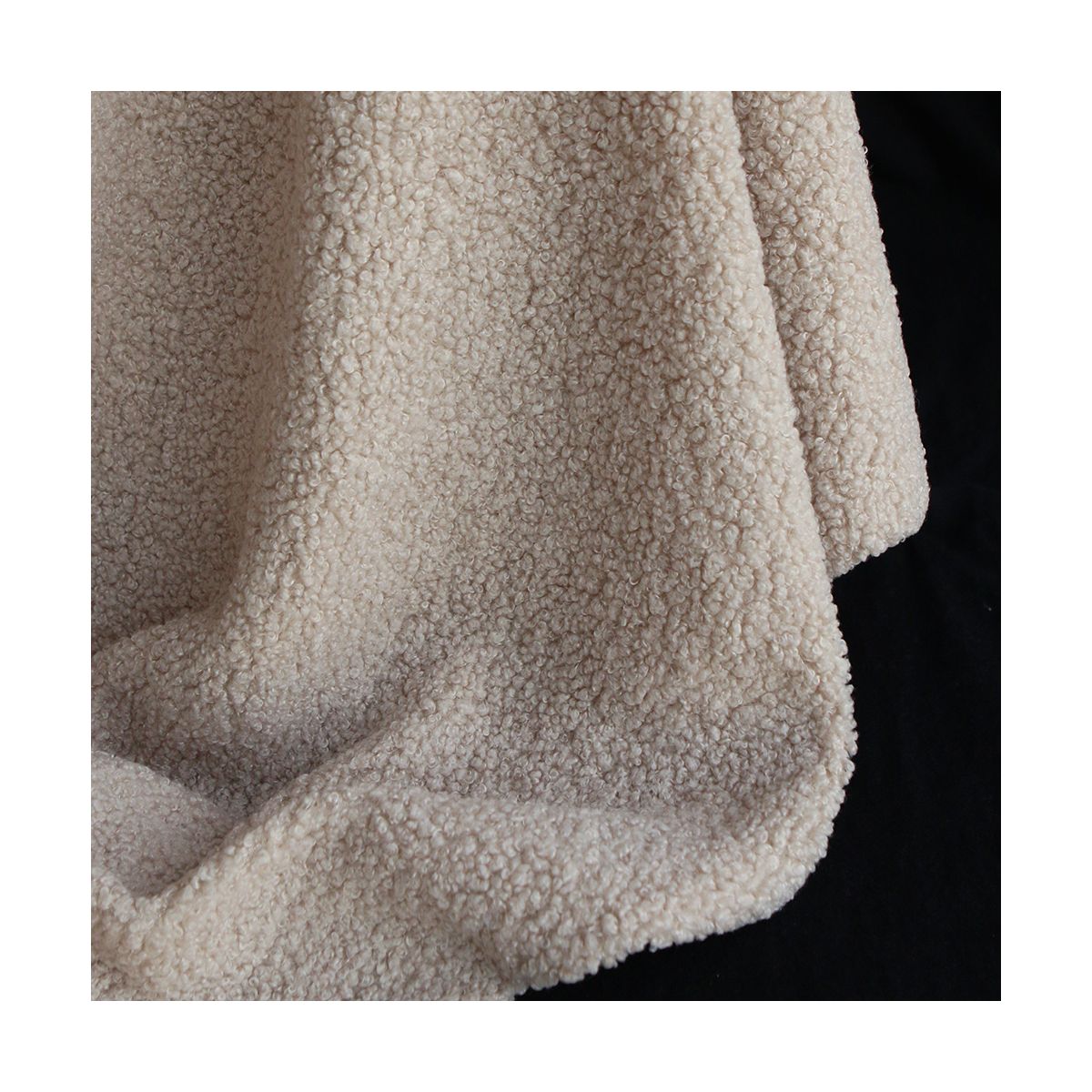 Dolly - Teddy / moumoute sherpa bouclettes crème Dolly - Teddy / moumoute sherpa bouclettes crème
