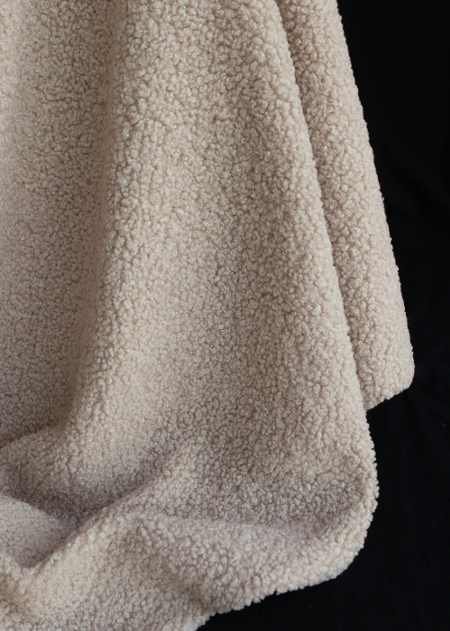 Dolly - Teddy / moumoute sherpa bouclettes crème
