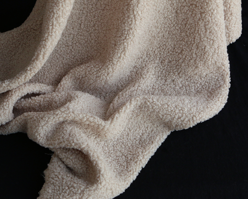 Dolly - Teddy / moumoute sherpa bouclettes crème