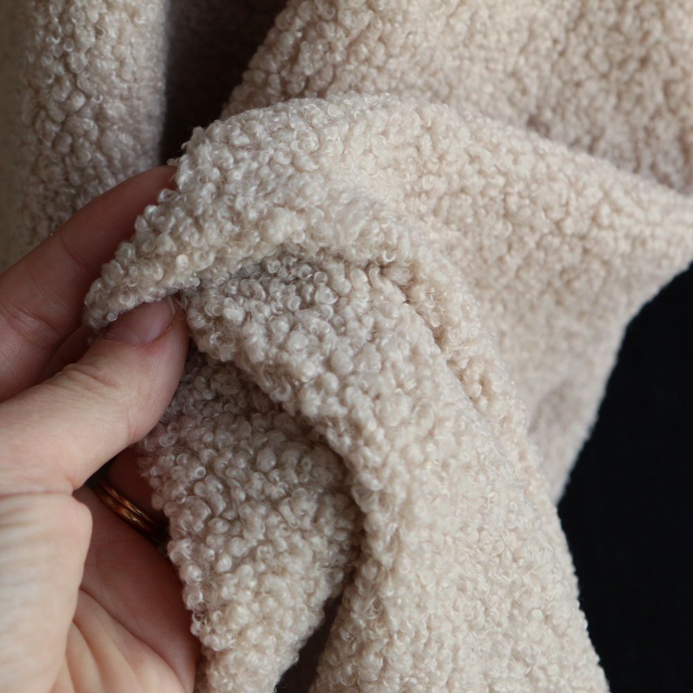 Dolly - Teddy / moumoute sherpa bouclettes crème