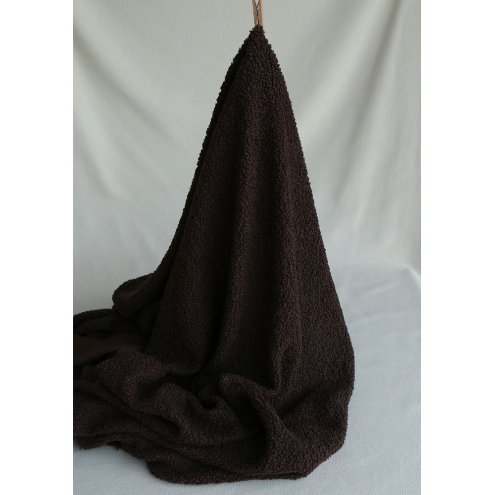 Dolly - Teddy / moumoute sherpa bouclettes chocolat