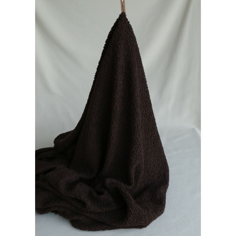 Dolly - Teddy / moumoute sherpa bouclettes chocolat