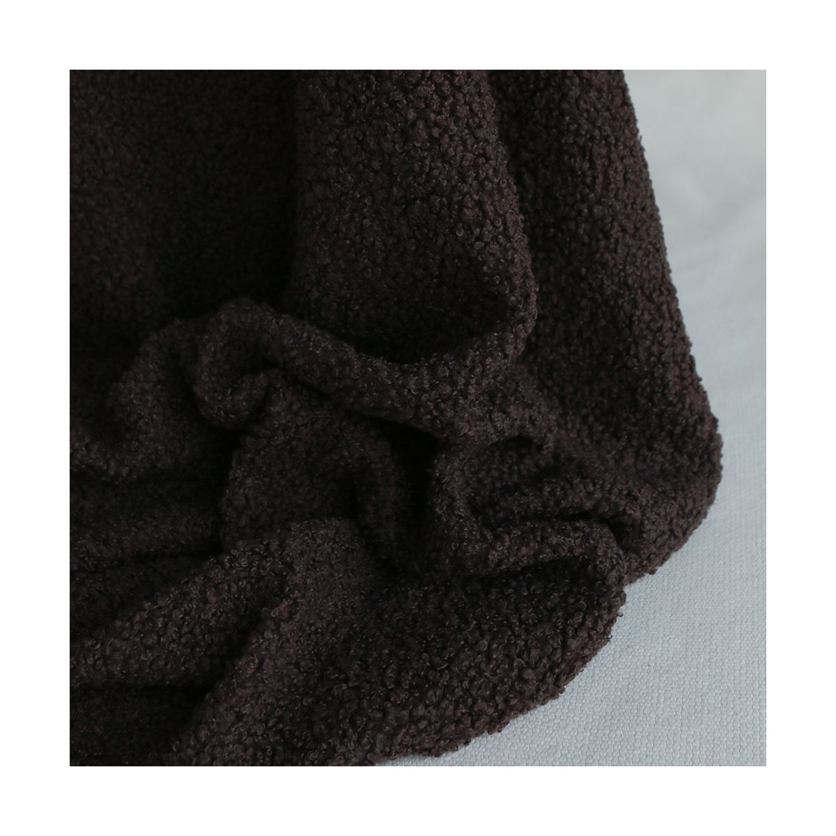 Dolly - Teddy / moumoute sherpa bouclettes chocolat Dolly - Teddy / moumoute sherpa bouclettes chocolat
