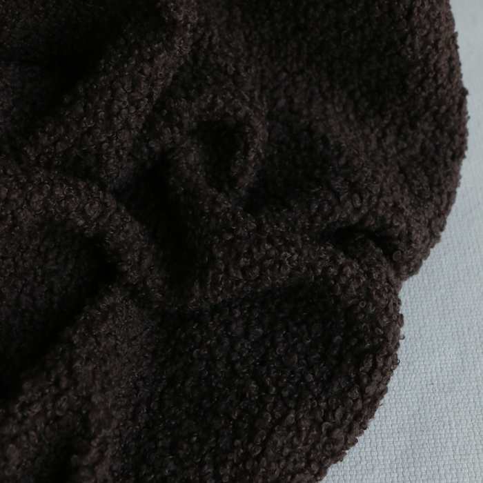 Dolly - Teddy / moumoute sherpa bouclettes chocolat