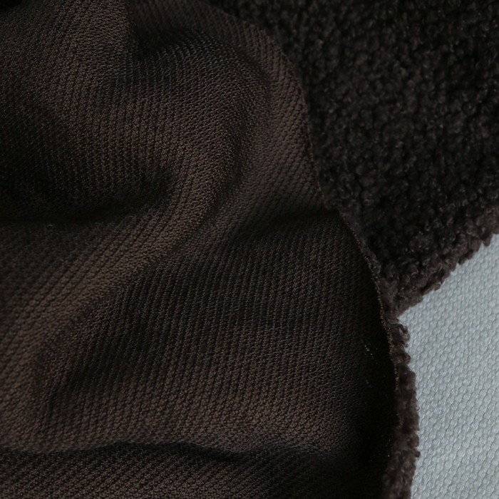 Dolly - Teddy / moumoute sherpa bouclettes chocolat