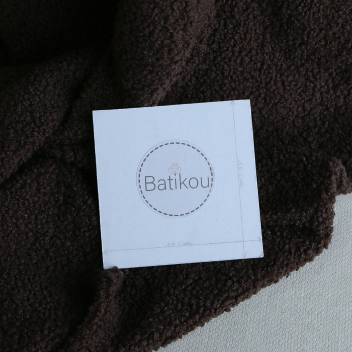 Dolly - Teddy / moumoute sherpa bouclettes chocolat