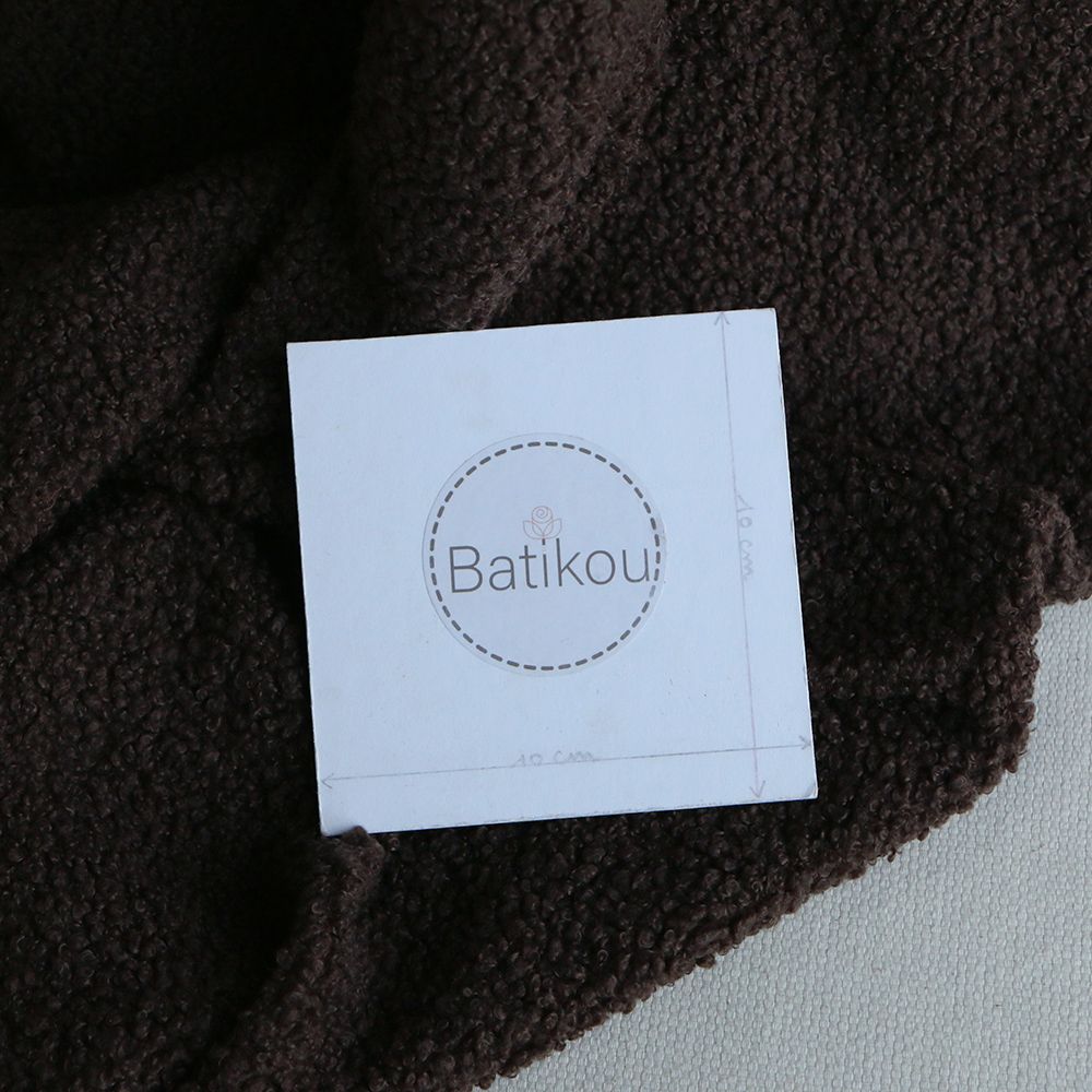 Dolly - Teddy / moumoute sherpa bouclettes chocolat