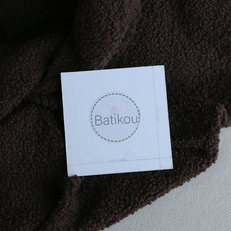 Dolly - Teddy / moumoute sherpa bouclettes chocolat