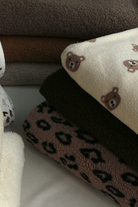 Dolly - Teddy / moumoute sherpa bouclettes chocolat