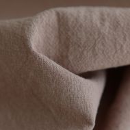 Coton lavé bio coloris camel