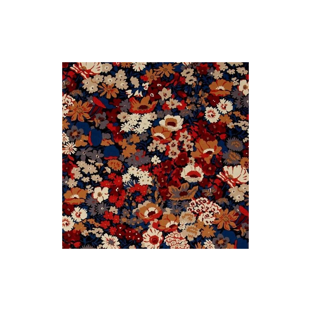 Tissu liberty thorpe burnt noisette 