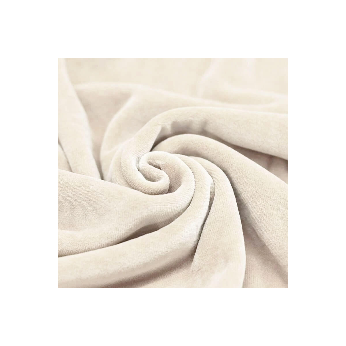 Velours nicky coloris naturel Velours nicky coloris naturel