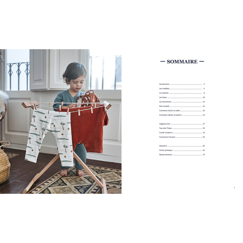 Livre Patrons de couture Ikatee à la maison