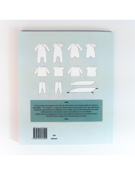 Livre Patrons de couture Ikatee à la maison