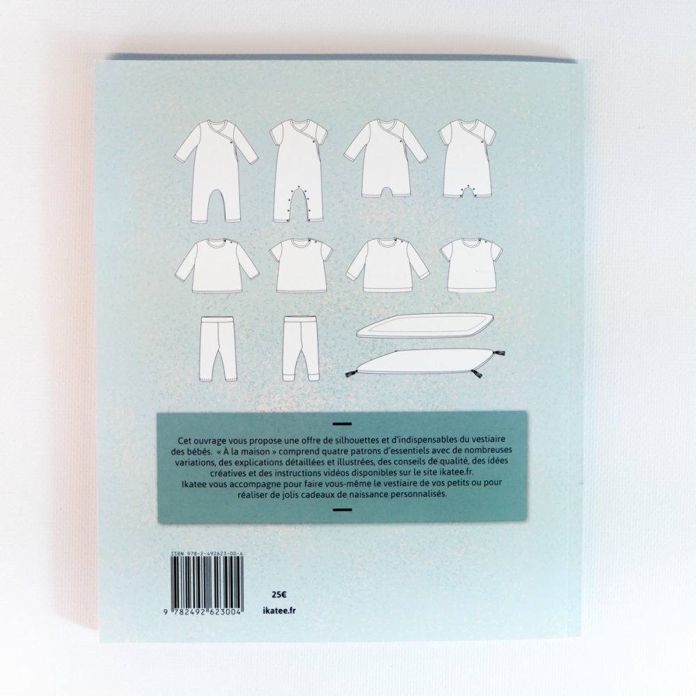 Livre Patrons de couture Ikatee à la maison