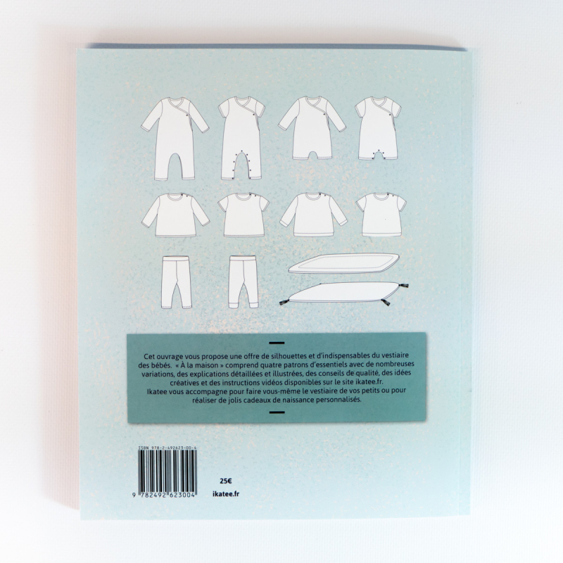 Livre Patrons de couture Ikatee à la maison