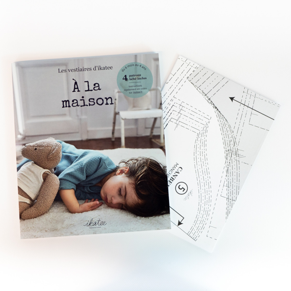 Livre Patrons de couture Ikatee à la maison