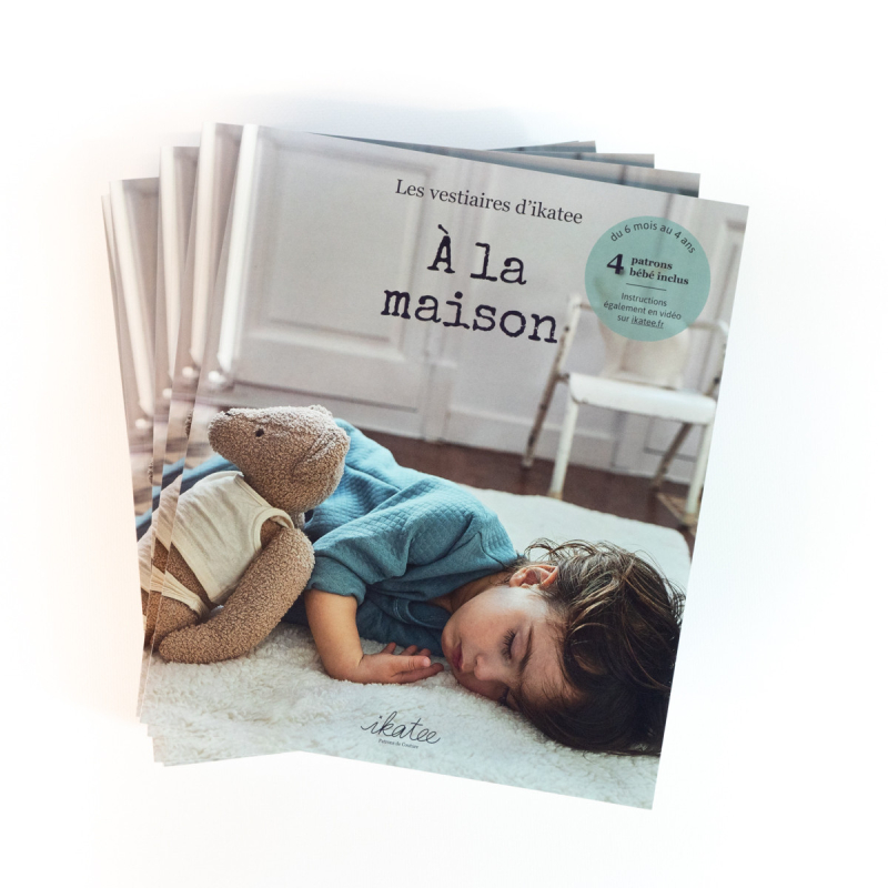 Livre Patrons de couture Ikatee à la maison