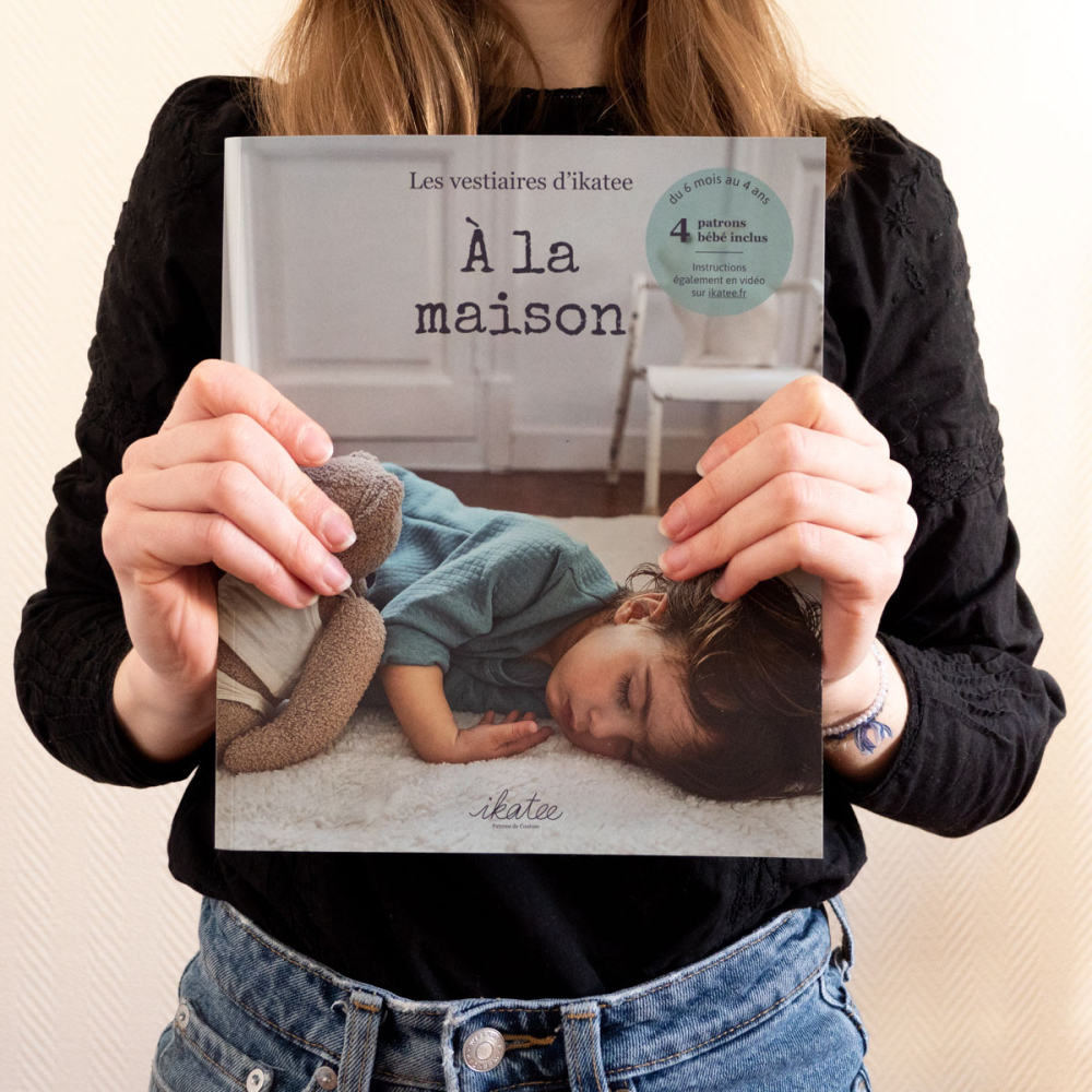 Livre Patrons de couture Ikatee à la maison