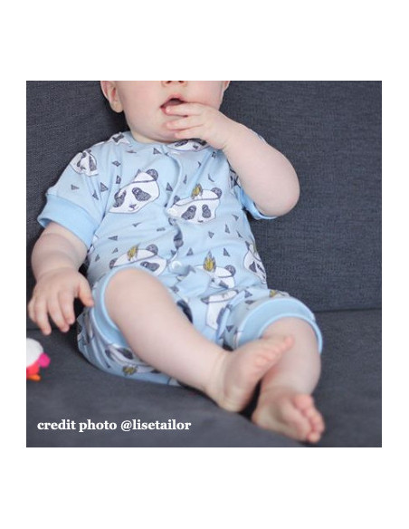 Patron de couture ikatee modèle bébé LISBOA
