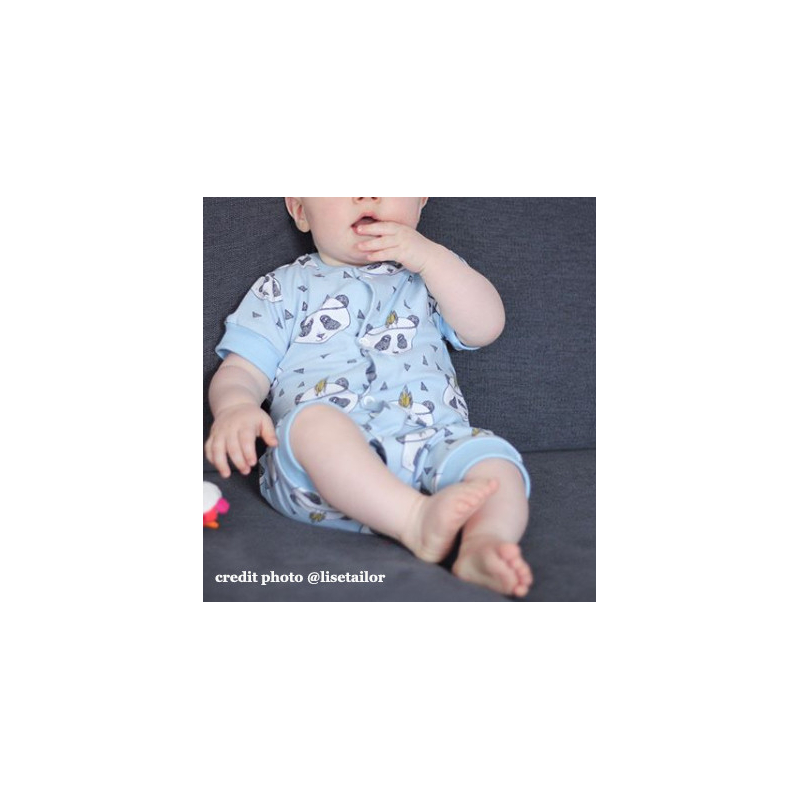 Patron de couture ikatee modèle bébé LISBOA