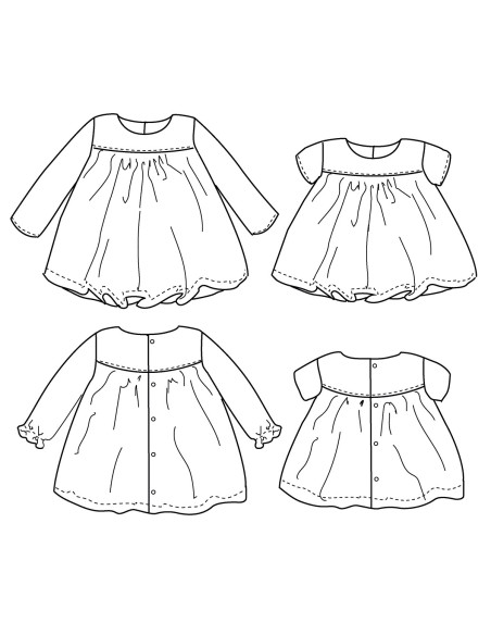 Pochette patron Ikatee oslo 6M-4A