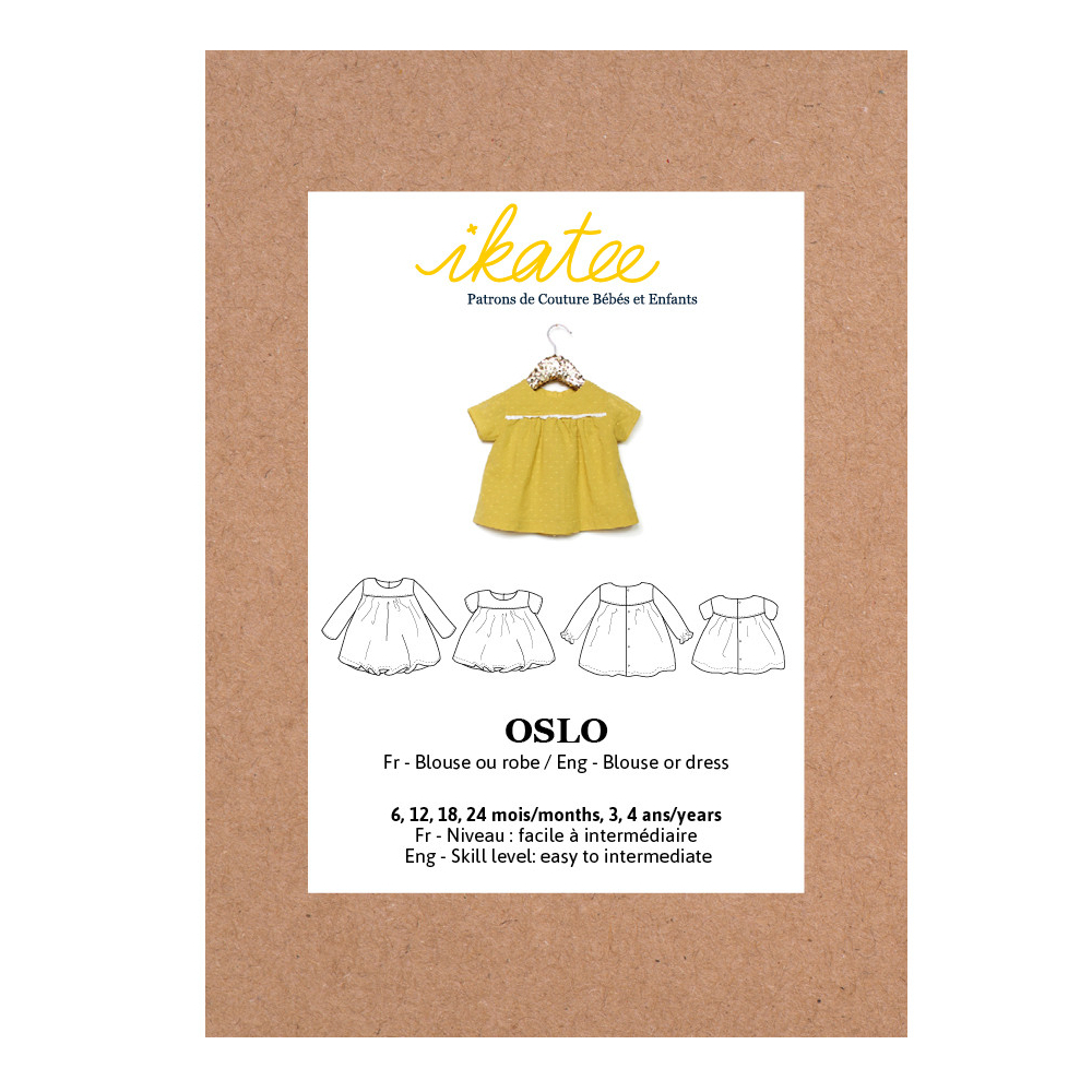 Pochette patron Ikatee oslo 6M-4A