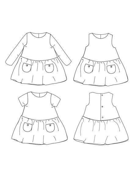 Pochette patron Ikatee HELSINKI 6M-4A