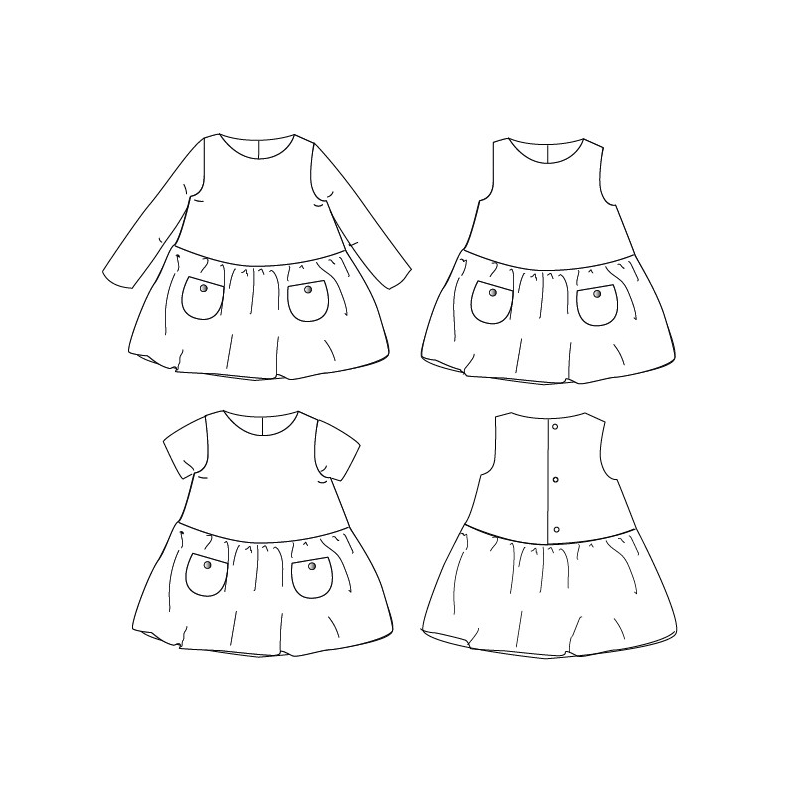 Pochette patron Ikatee HELSINKI 6M-4A