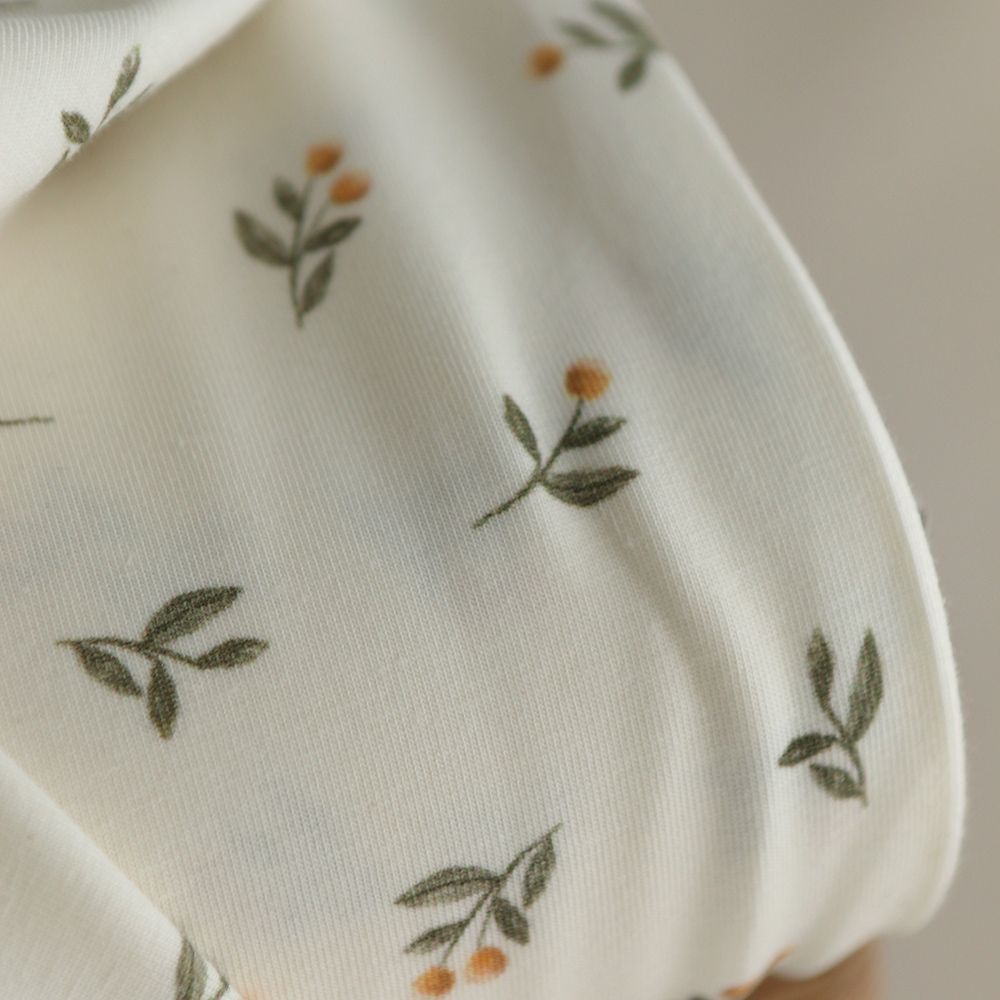 copy of Jersey coton à motif forêt ours brun