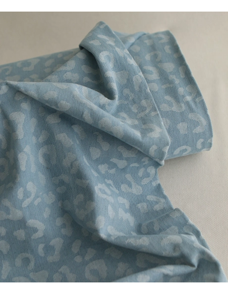 Jean coton 330gr jacquard bleached Graou