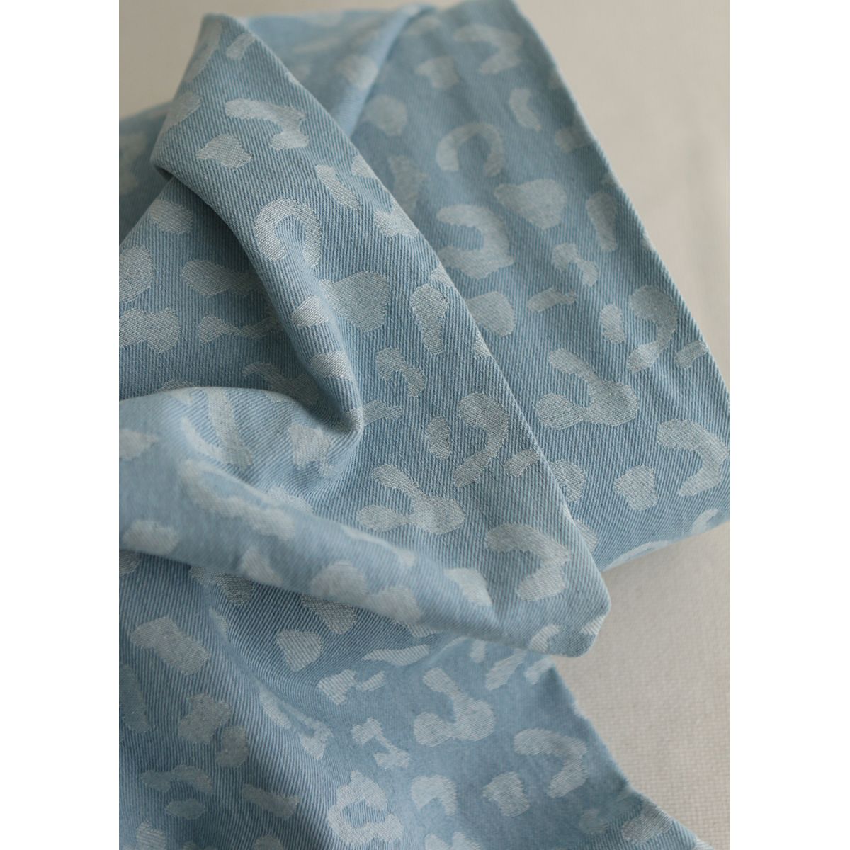 Jean coton 330gr jacquard bleached Graou Jean coton 330gr jacquard bleached Graou