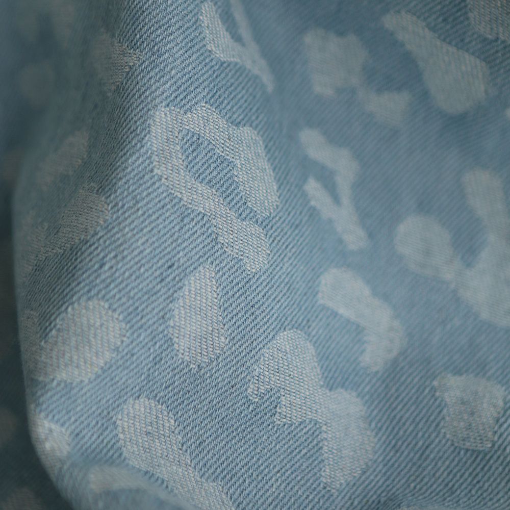 Jean coton 330gr jacquard bleached Graou