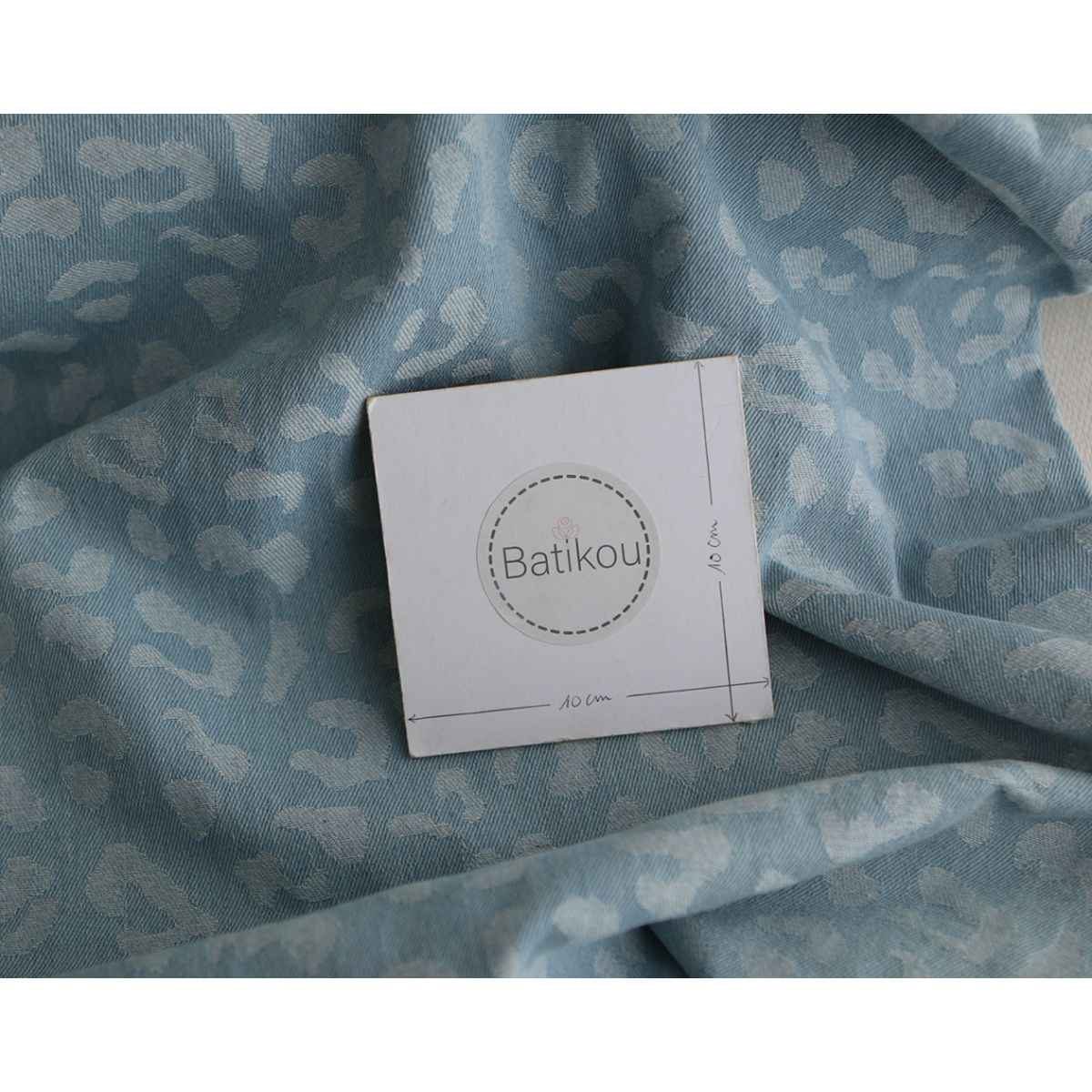 Jean coton 330gr jacquard bleached Graou Jean coton 330gr jacquard bleached Graou