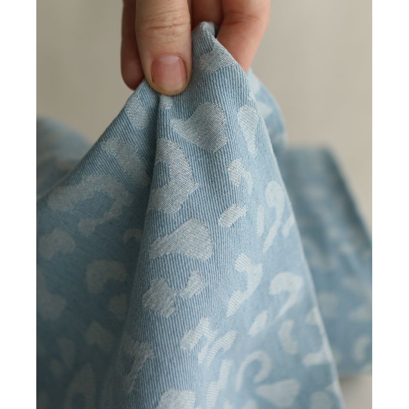 Jean coton 330gr jacquard bleached Graou