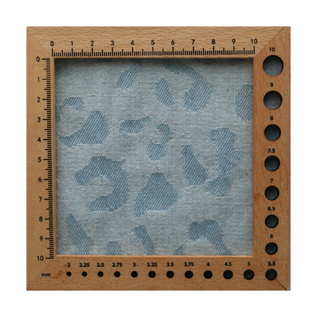 Jean coton 330gr jacquard bleached Graou Jean coton 330gr jacquard bleached Graou