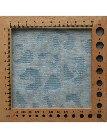 Jean coton 330gr jacquard bleached Graou