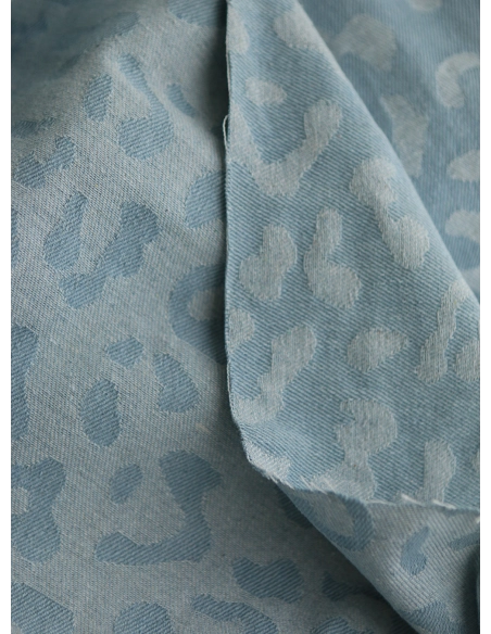 Jean coton 330gr jacquard bleached Graou