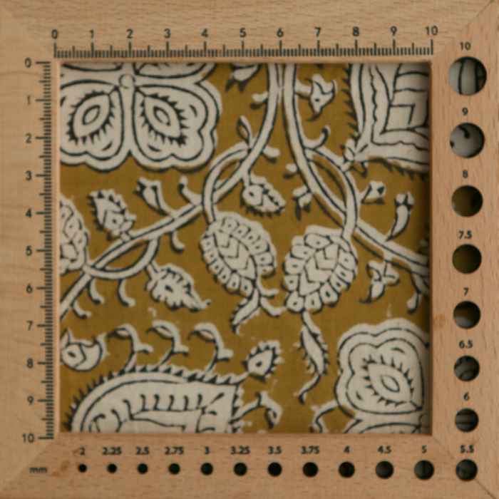 Rina - Tissu indien coton hand block traditionnel