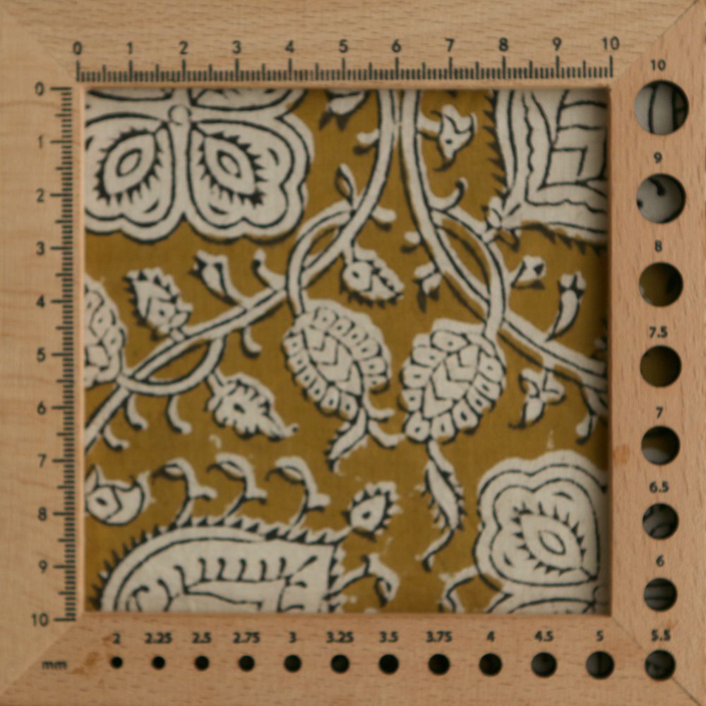 Rina - Tissu indien coton hand block traditionnel