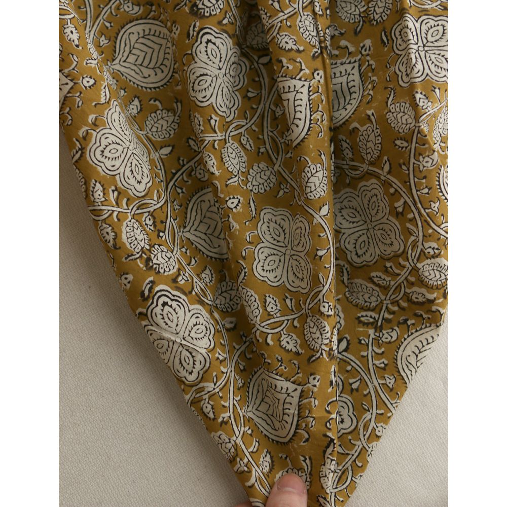 Rina - Tissu indien coton hand block traditionnel