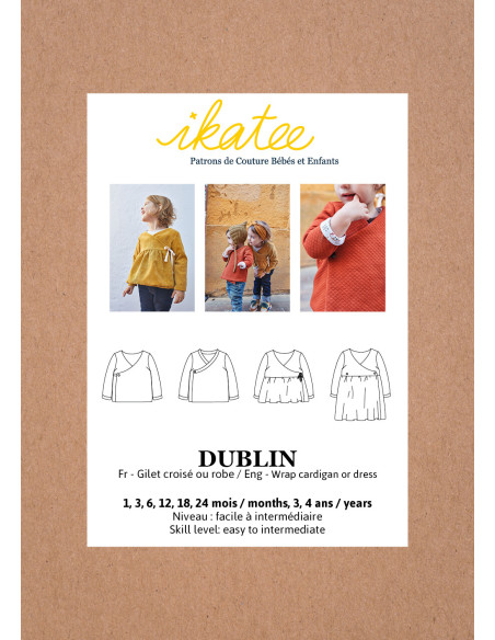 Pochette patron Ikatee DUBLIN 6M-4A