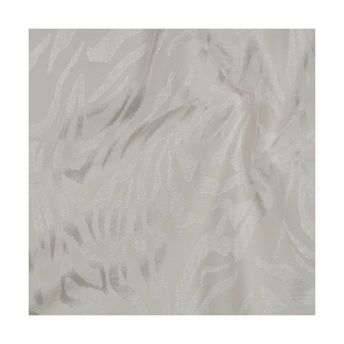 Janelle - Viscose tissage jacquard zèbre écru Janelle - Viscose tissage jacquard zèbre écru