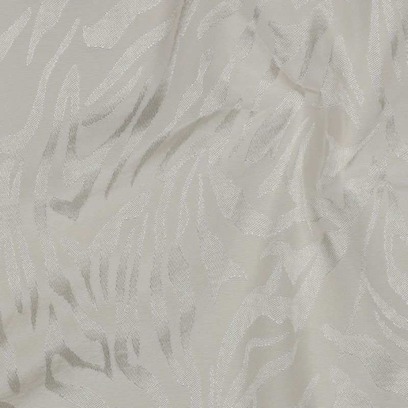 Janelle - Viscose tissage jacquard zèbre écru