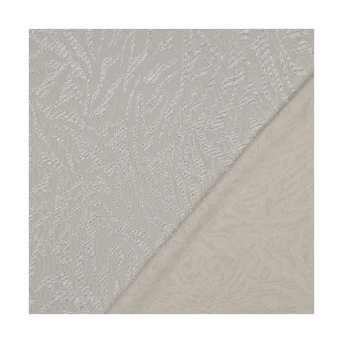 Janelle - Viscose tissage jacquard zèbre écru Janelle - Viscose tissage jacquard zèbre écru