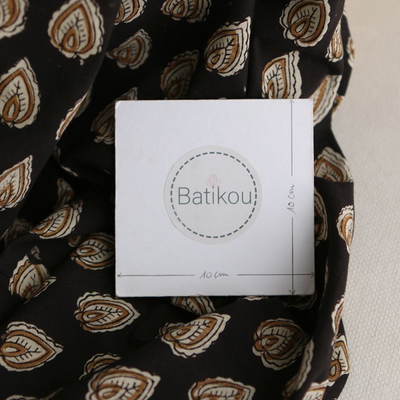 copy of Kamala B - Tissu indien coton hand block traditionnel